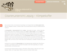 Tablet Screenshot of klimperkoffer.de